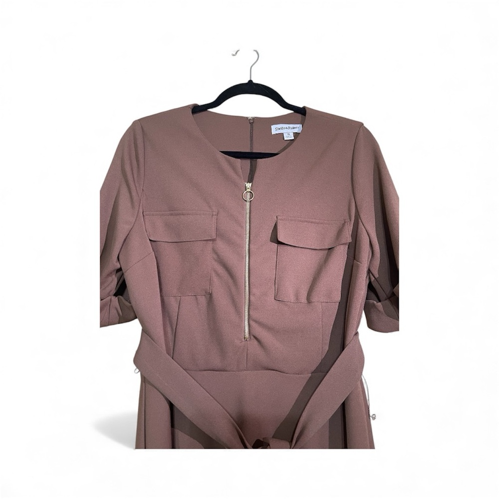 Shelby & Palmer Tan Dress